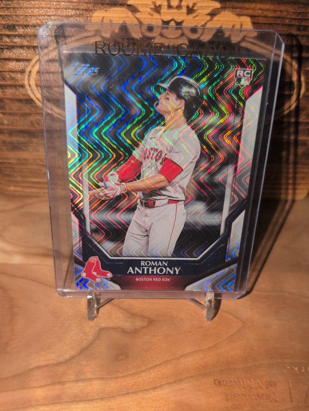 2024 Topps Collectors Kit Roman Anthony Wave Foil Rookie Card Red Sox